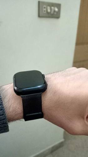 Black Ultra Smart Watch For Men & Women