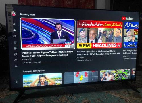 03005395347 WhatsApp My name is momin smart tv and YouTube Netflxe And