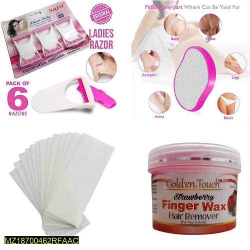 Hair removal bundle deal pack of 4