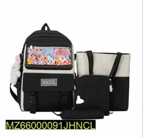 17 Inches Casual Backpack, Pack of 4