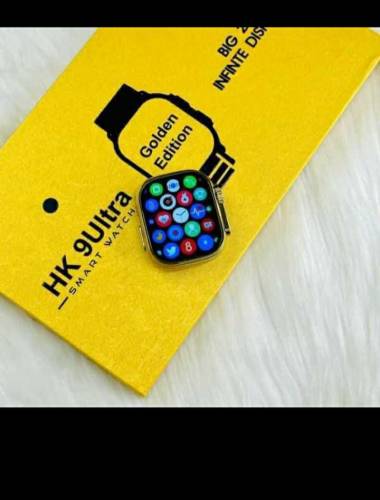 HK 9 ultra smart watch HK9 Ultra Gold EditionWhatsApp.03234700227