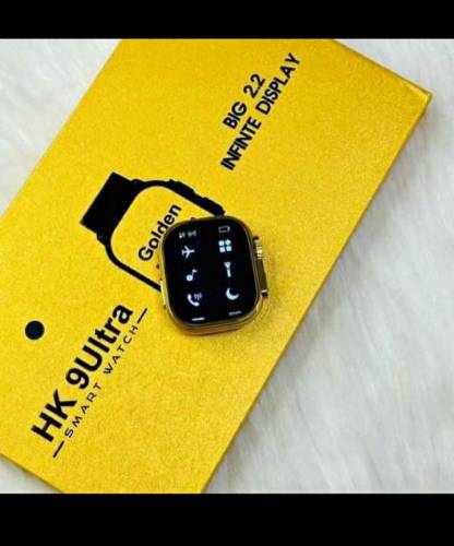 HK 9 ultra smart watch HK9 Ultra Gold EditionWhatsApp.03234700227