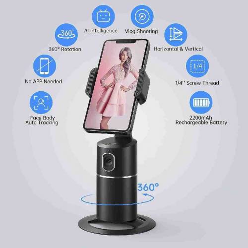Auto Face Tracking Phone Holder