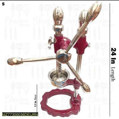 Hand Press Manual Fruit Juicer