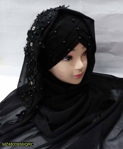 Ready to wear hijab with stones