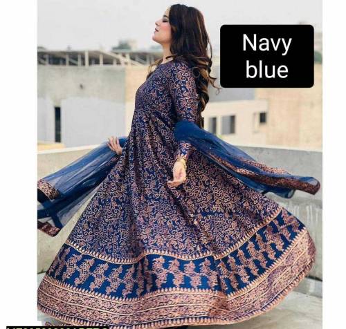 3 Pcs Cotton Silk Screen Printed Maxi 