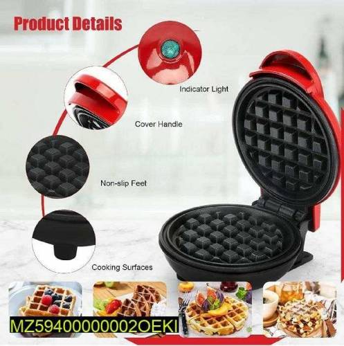 Electric Waffle Maker, 350W