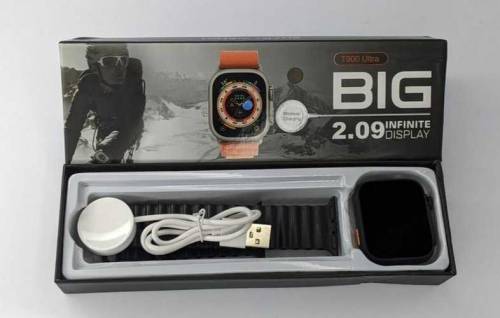 T900 ultra 1 smart watch,black 