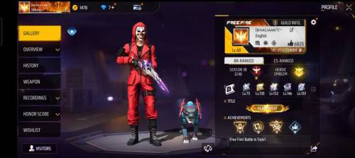 Free Fire Account Sell 