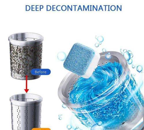 washing machine cleaning tablet 12 pcs