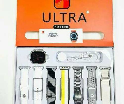 Smart Watch Ultra with 7 strap   CASH ON DELIVERY 