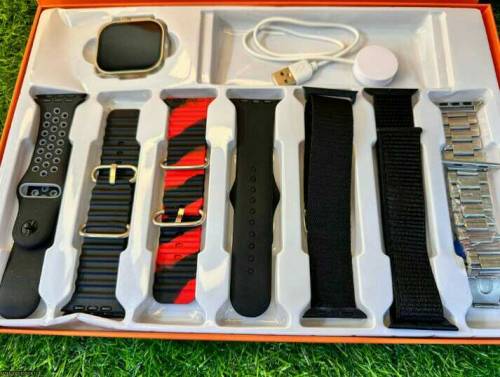Smart Watch Ultra with 7 strap   CASH ON DELIVERY 