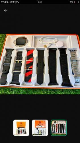 Smart Watch Ultra with 7 strap   CASH ON DELIVERY 