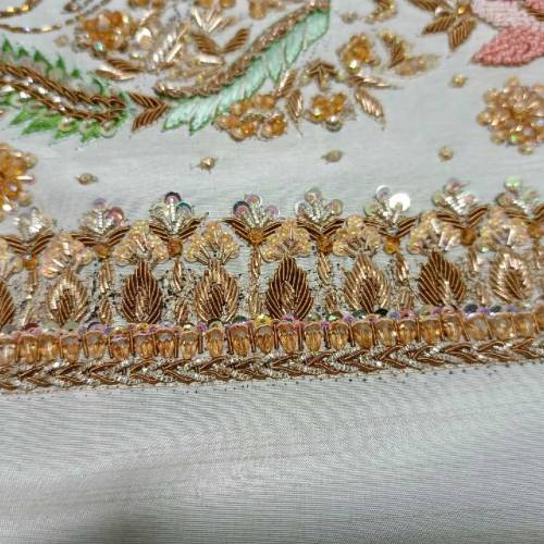 part were dresse    hand embroidery