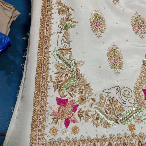 part were dresse    hand embroidery