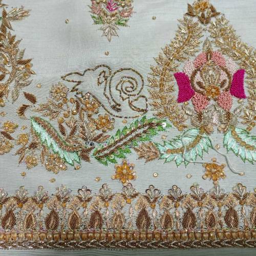 part were dresse    hand embroidery