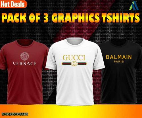Men's T-shirt Pack Of 3 
