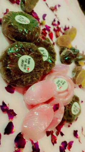 hand made herbal soap