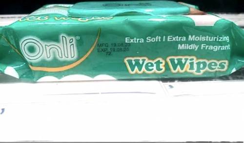 Wet wipes for Baby cleaning/ face wash/fragnance