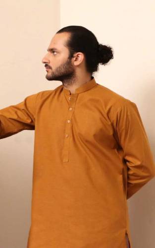 saffron kurta