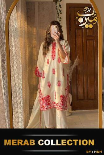 *EID COLLECTION 2024**Merab Collection*By H&HNeck, Sleeves and Daman E