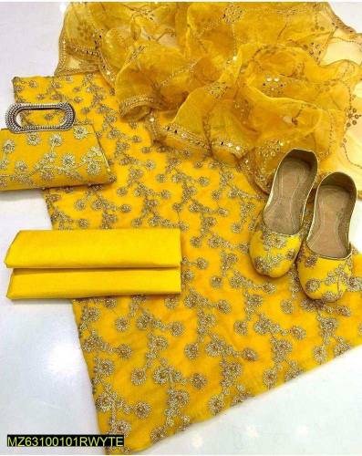 •  Fabric: Crinkle Chiffon• 