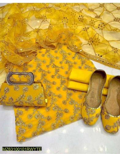 •  Fabric: Crinkle Chiffon• 