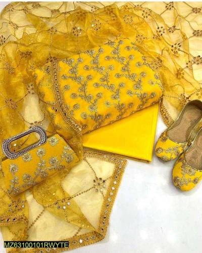 •  Fabric: Crinkle Chiffon• 