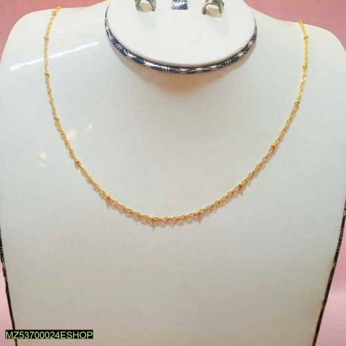 14k Gold-plated necklace chain for ladies 
