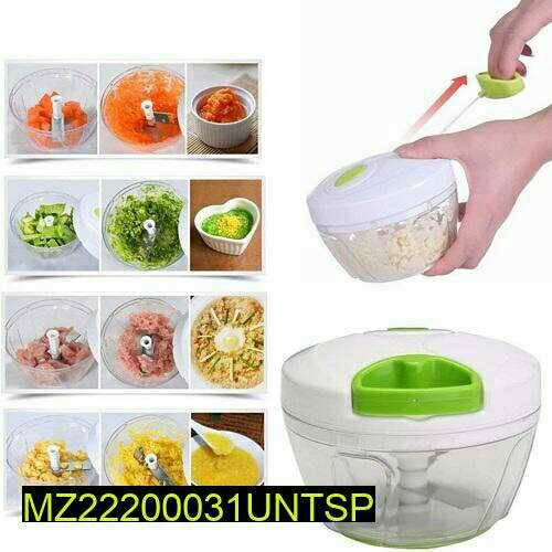 manual pull rope fruit vegetable blander
