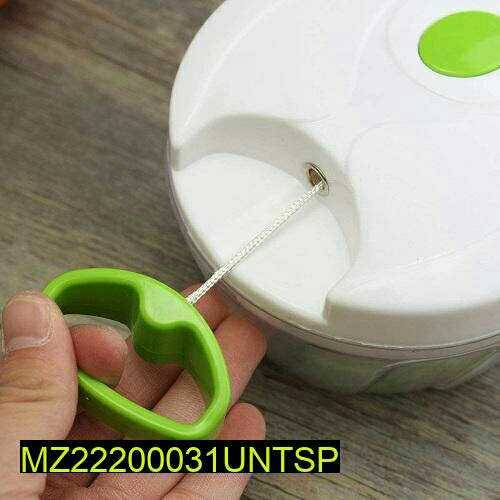 manual pull rope fruit vegetable blander