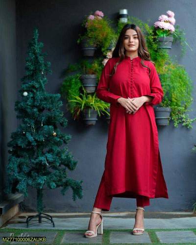 2 Pc Women's Stitched Suit