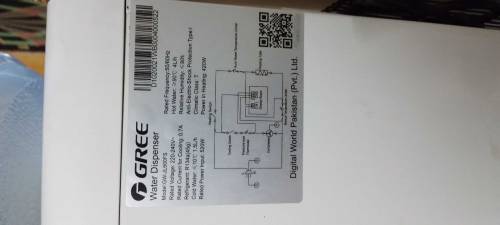 gree water dispenser