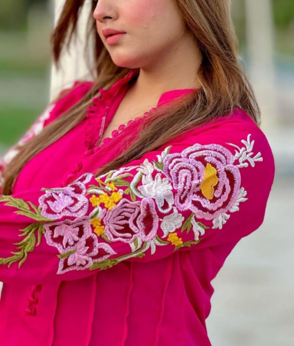 Arabic lawn 2 piece stiched