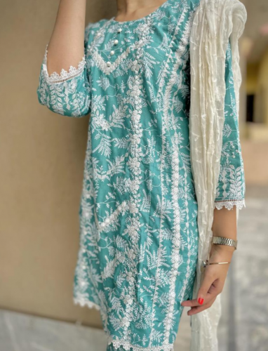 cotton Karandi Stiched 2 piece 