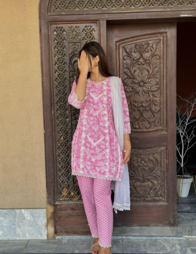 cotton Karandi Stiched 2 piece 