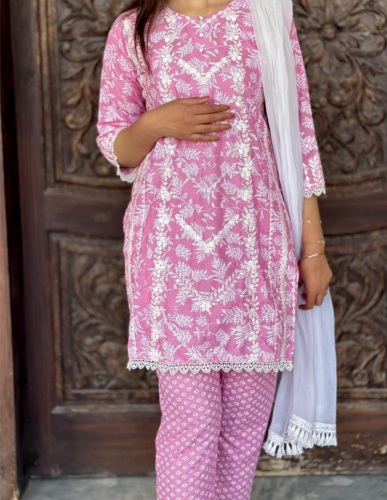 cotton Karandi Stiched 2 piece 