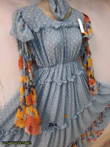 •  Fabric: Chiffon•  Product Type: Maxi