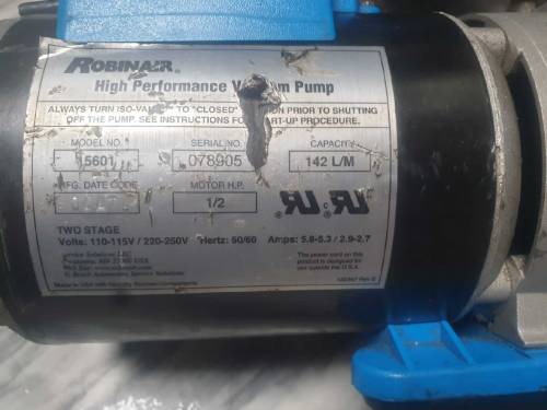 robin air vacuum pump 