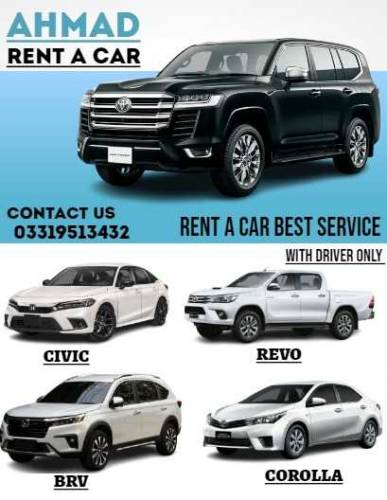 AHMAD RENT A CAR PAKISTAN