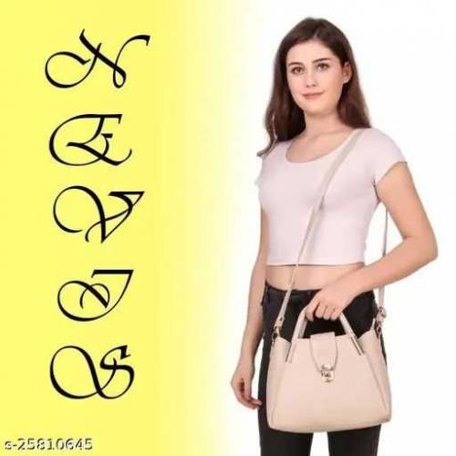 Women's Rexine Plain purse 