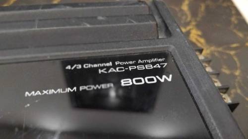 Kenwood KAC-PS847 Car Amplifier