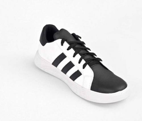 black and white camel double color sneakers