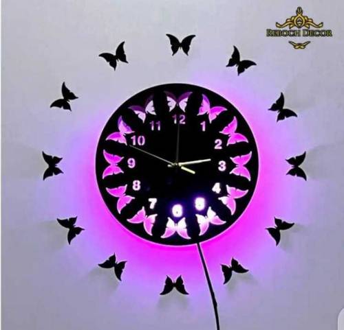 wooden wall clock 