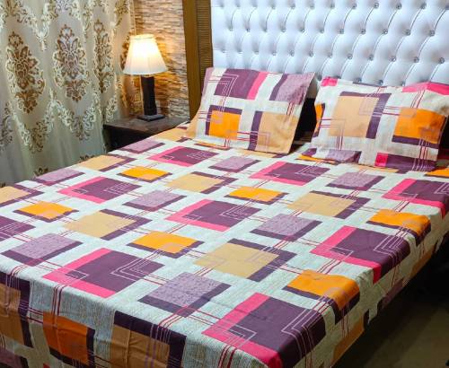 export cotton kingsize bedsheet