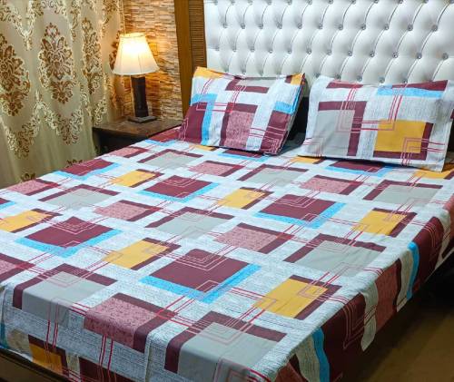export cotton kingsize bedsheet