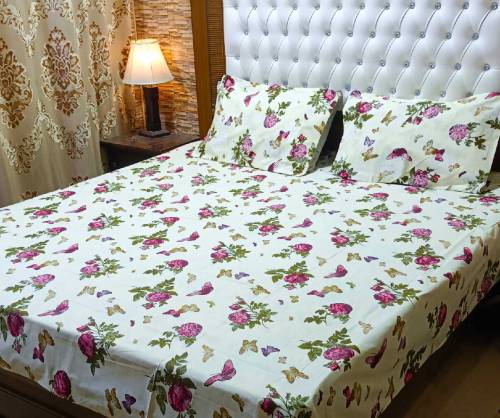 export cotton kingsize bedsheet