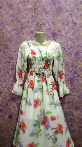 chiffon maxi and lawn cotton 2pc dresses 