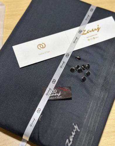 mens wash and wear unstitched plain suit 