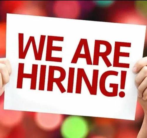 Urgently Staff required 